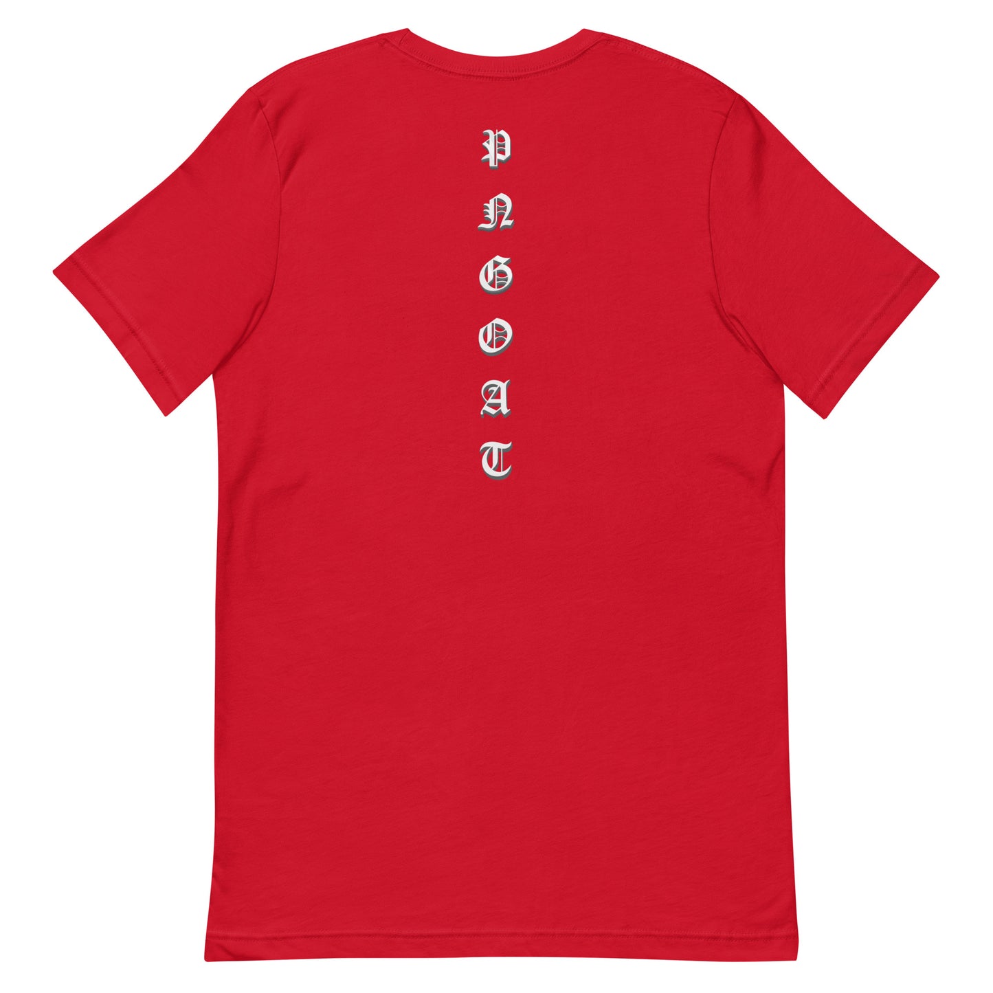 Camiseta PNGOAT "Mask On" - Vermelho